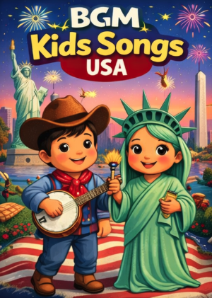 미국 테마 동요 앨범 커버
